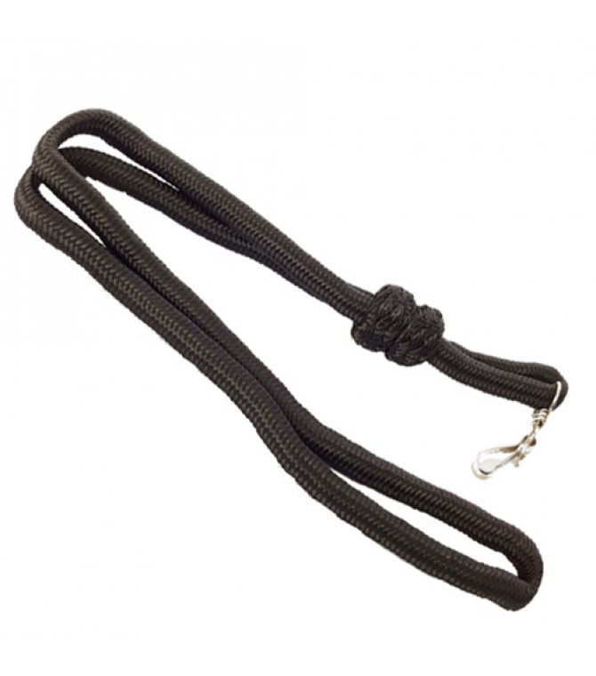 Security Lanyard Plain in Black Color Compact-Size